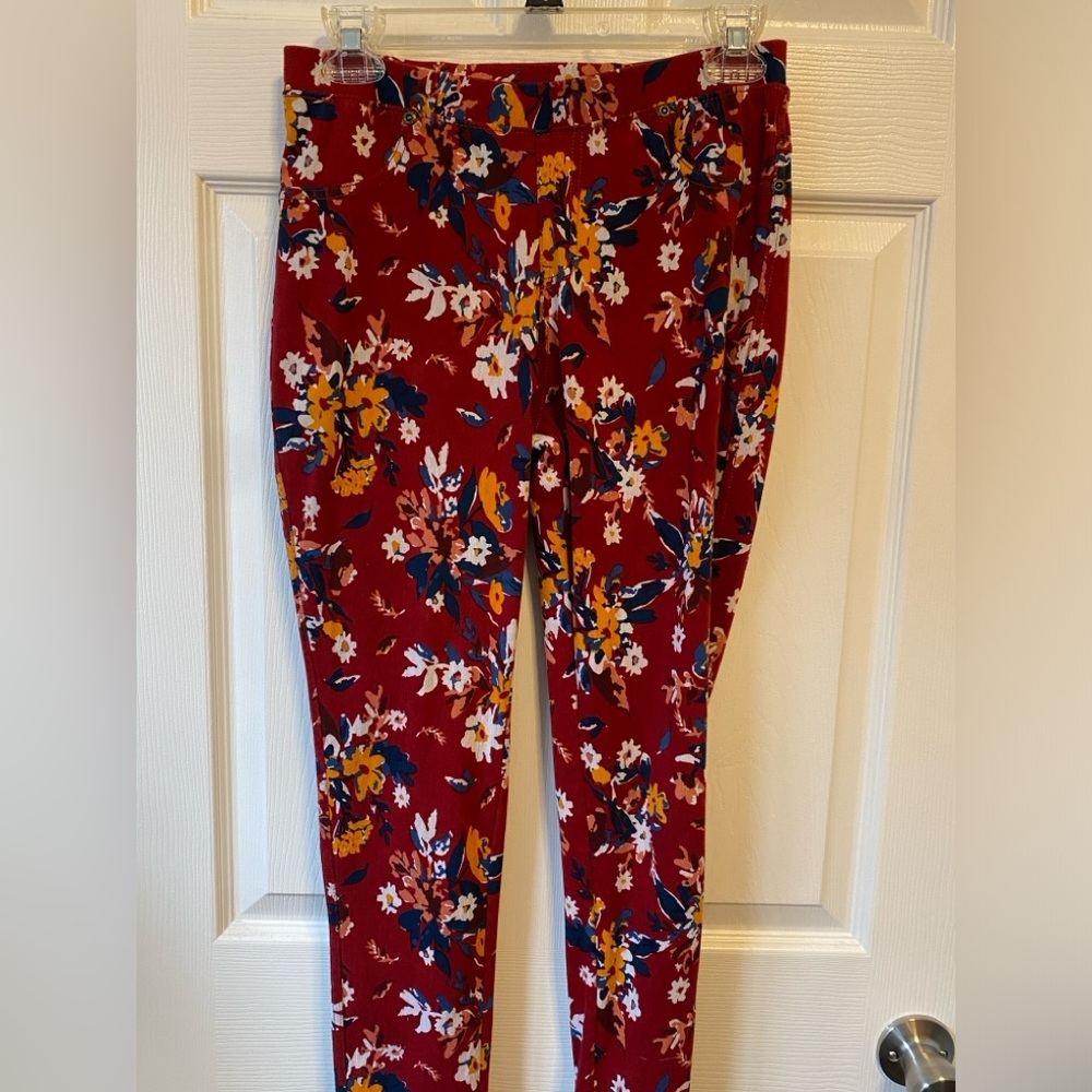 Floral Cotton Jeggings